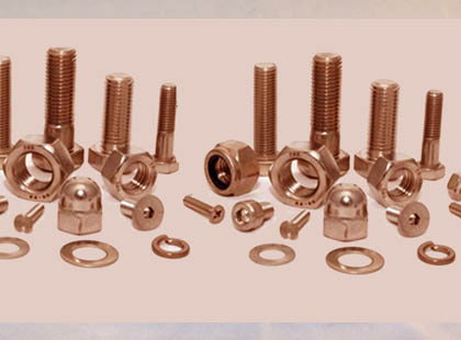 Copper Nickel Fasteners Manufacturer Exportrer